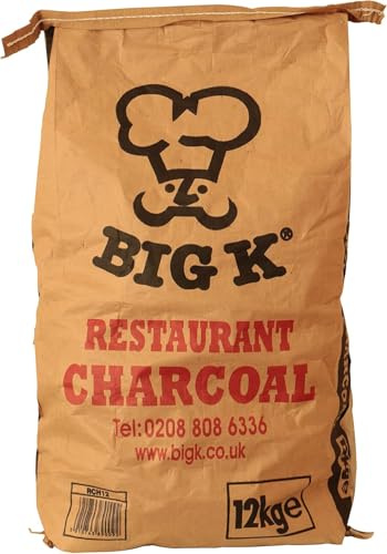 Biig K Restaurant Grade Lumpwood Charcoal, 12kg
