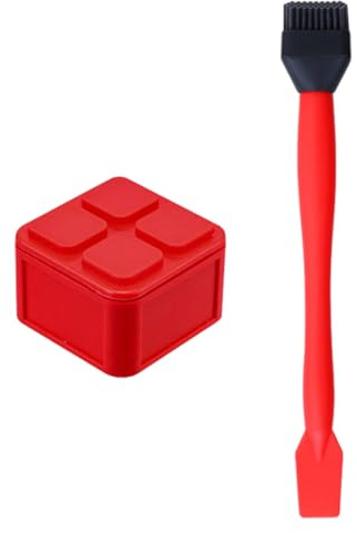 Pinceau à colle en bois - Design écarteur de poils en silicone souple, outil de revêtement de précision facile à nettoyer, pinceau compact pour appliquer de la colle de bricolage | Aide à la colle