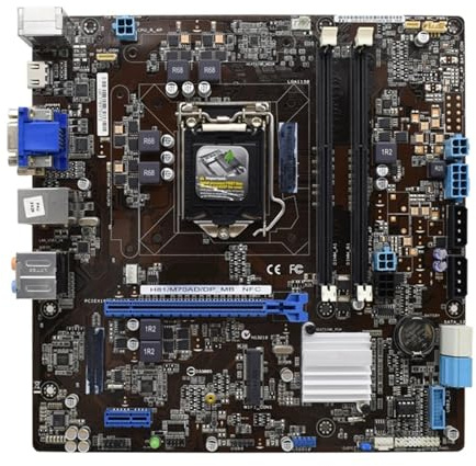 Placa Madre Fit For ASUS H81/M70AD/DP_MB. Compatible con CPU i5-4670K, 4690K, i7-4770K, 4790K, E3-1286 v3, DDR3, 1600 MHz, 16 GB, LGA1150, H81