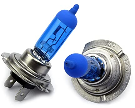 Akhan H755W - Xenon Look Halogen Lampen Set H7 12V 55W Super White