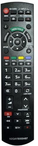 Remplacement Telecommande pour n2qayb000487 pour telecommande TV TH-32LRG20E TX-L42E3B TX-P46S20E TX-P50U30E,Aucun réglage requis