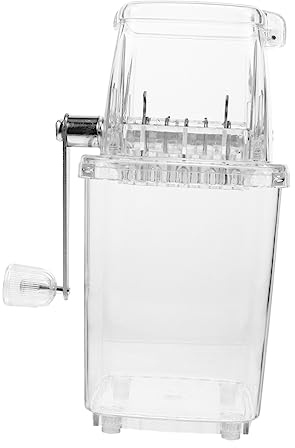 JECOMPRIS Manual Ice Chopper Hand Crank Ice Crusher Kitchen Tool Material Easy to Clean for Special Occasions