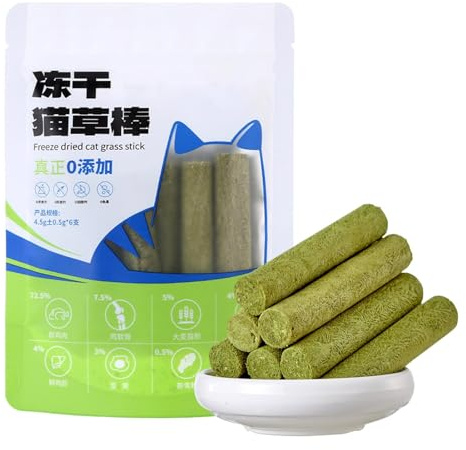 Nourriture à mâcher pour chats | Friandises pour chats | Bâtons naturels 6X | Snacks pour chats domestiques | Bâtons de chat | Jouet comestible avec bâtons