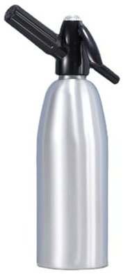 Sifón de aluminio de 1 litro, manual, hecho en casa, mojitos, ginebra, cócteles, vino, rociadores de vino, herramienta de bebidas reutilizable para café, hotel, cocina