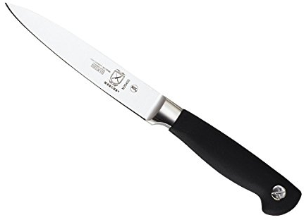Mercer Culinary Genesis 5-Inch Utility Knife, Stainless Steel, Black, 25x10x3 cm