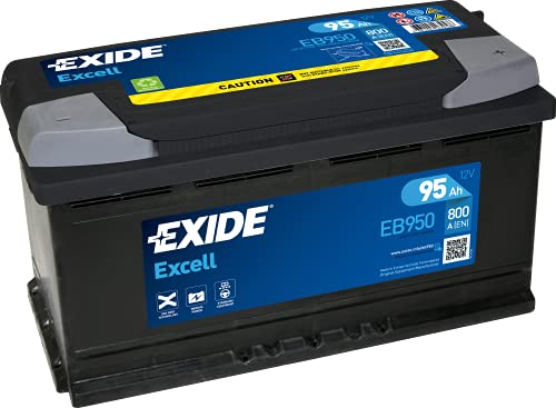 Exide Excell EB950 95Ah Car Battery Maintenance Free