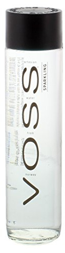 Voss SPARKLING Gletscher Wasser in 0,375 Liter