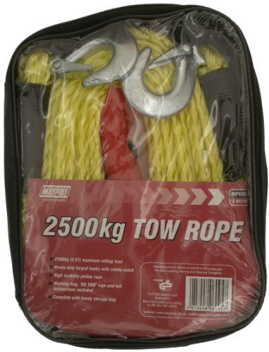 Maypole 6095 DP Abschleppseil, 4 m x 2500 kg