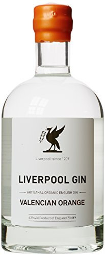 Liverpool Valencia Orange Gin, 70 cl - Organic