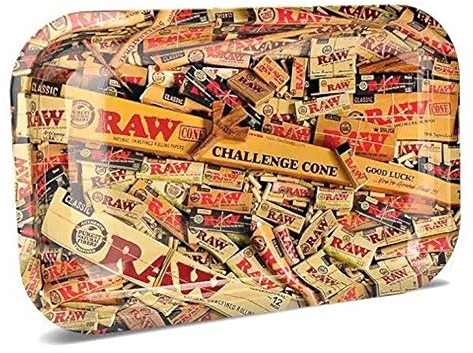 RAW Petit Plateau à Rouler en métal 27,5 x 17,5 cm