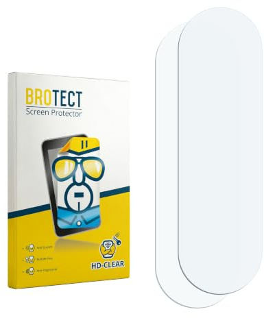BROTECT Protector Pantalla para Xiaomi Redmi 9 (SÓLO Cámara) Protector Transparente (2 Unidades) Anti-Huellas