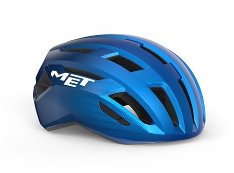 MET Vinci MIPS Helm blau, Metallic/Glossy