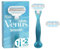Gillette Venus Smooth Pour Femmes, 1 Manche, 2 Recharges Avec 3 Lames Qui S’Adaptent Aux Corps Et Une Bande Lubrifiante Pour Un Rasage De Près En Douceur Et Pour Protéger La Peau