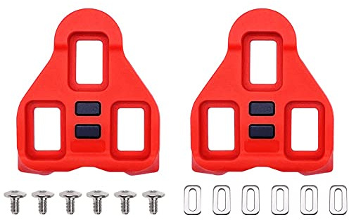 Fahrrad-Ersatzstollen kompatibel mit Look Delta (9 Grad Float) – Indoor Cycling & Rennrad Cleats Set – voll kompatibel mit Peloton & Spin Delta Clip