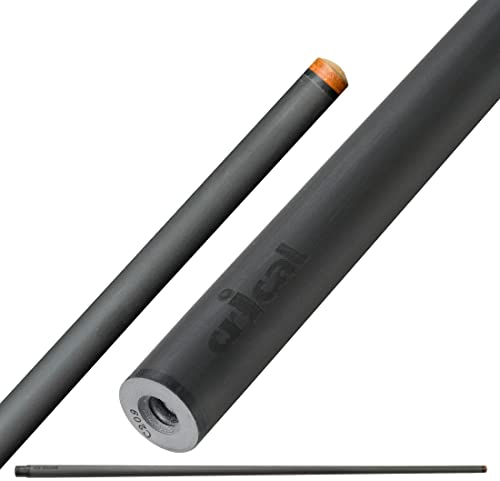 CRICAL Billard-Queue aus Kohlefaser, Einzelschaft, 0,95 x 20,3 cm, Uniloc-Gelenk, 11,5/12,4 mm