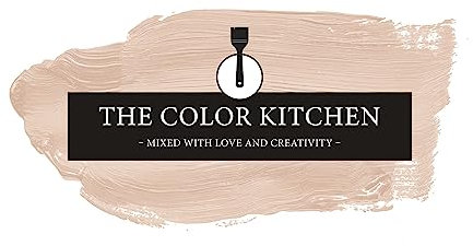 Livingwalls THE COLOR KITCHEN helle Wandfarbe - Malerfarbe für Wohnzimmer und Schlafzimmer - matte Innenfarbe in Beige - 5l Deckfarbe in TCK7000