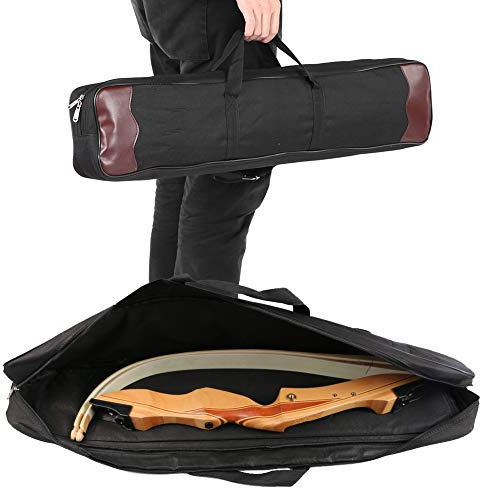 Takedown Bow Bag, Universal Takedown Recurve Bow Case Mjuk bärväska för bågskyttetillbehör med justerbar axelrem för bågskyttetillbehör, utrustning