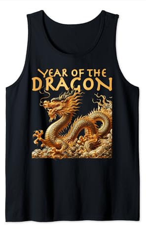 Nouvel An Lunaire Nouvel An Chinois 2024 Année Du Dragon Débardeur