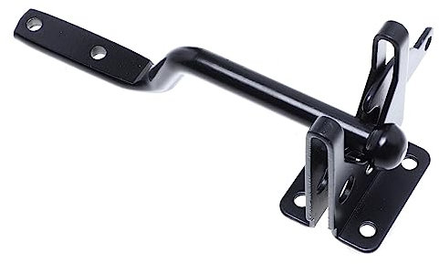 Homoyoyo 1Stk Zaunriegel Tür Heimsicherheit holzzaun holz zaun Hebelwirkung Post-Mount-Automatikhebel Hebelriegel für Zaun automatisch hölzernes Zauntor Zubehör Metall
