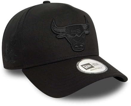 New Era E-Frame Snapback Cap - Mono Chicago Bulls