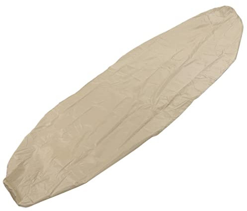 FLEXMAN Copertura Protettiva per Tenda da Sole, 100 X 8,5 X 12 Pollici Corda Retrattile Manuale per Patio Tenda da Sole in Tessuto Oxford Rivestito in Argento 210D Copertura