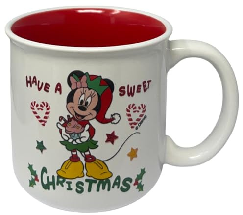 Tasse Minnie Disney thème Noël modèle mug en céramique tasse bol petit déjeuner 414 ml pour enfants