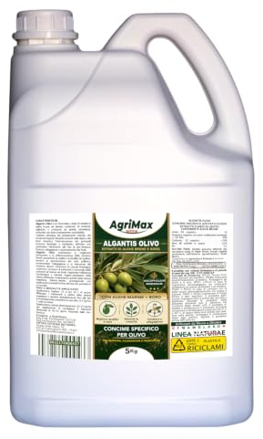 Concime Biostimolante con Alghe Brune e Boro per Olivo - 5 kg | Alghe brune, Con boro, Specifico per olivo, Biostimolante