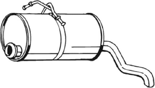 Bosal 135-001 Silencieux arrière