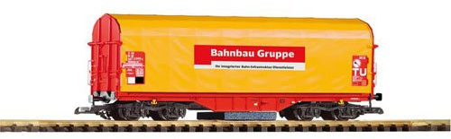 Piko 37720 - G Schienenreinigungswagen inklusiv 2 Stück Filz + 100ml Reiniger Mehrfarbig