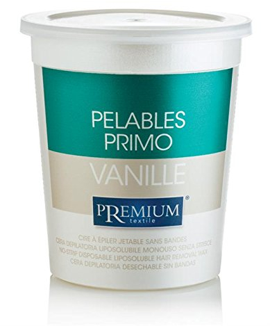 Premium Vanille Heißwachs, Intime und Achseln. Benutzung Ohne Vliesstreifen. Mikrowelle geeignet, Körper, Intim, 700ml