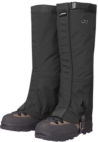 Outdoor Research Men's Crocodile Gaiters Black L