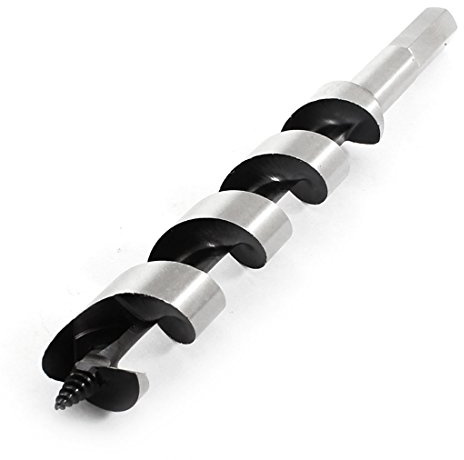 Aexit Punta da trapano da 20 cm con punta a vite esagonale con punta filettata da 20 mm ID: 555649