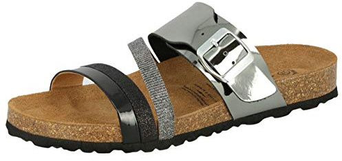 Lico BIOLINE LADY Dam Tofflor, Antracit, 39 EU