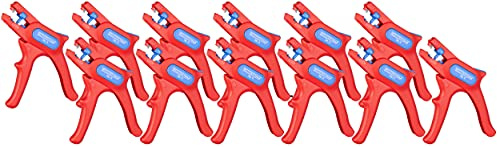 WEICON TOOLS No.6 - Alicates pelacables automáticos para cables de 0,2-6 mm² hasta 1000 V, juego de 12 unidades