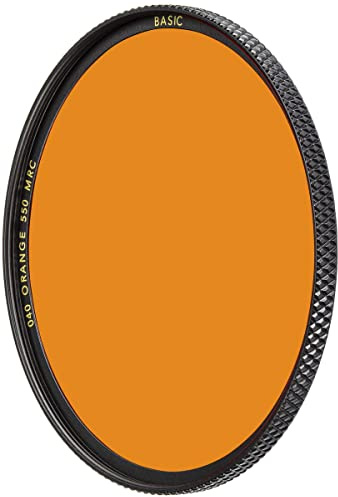 B+W MRC Basic 040 - Filtro de Naranja (39 mm, 16 Unidades, Tratamiento Profesional)