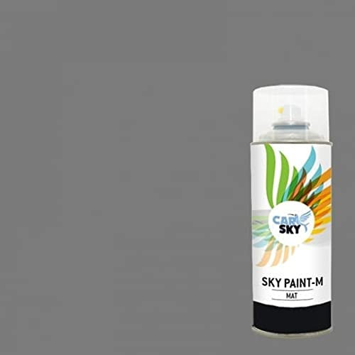 CARSKY Sprühfarbe RAL Staubgrau 7037 mattes Finish, 400 ml