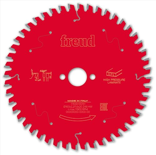 Bosch ROBERT PRO FRE00771 Sägeblatt für Handkreissäge, kabelgebunden/kabellos, FREUD-Ø160 2,2/1,6 AL20 Z48 TP 0° -F03FS09865-FR06H001H