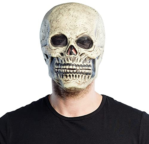 Boland - Gruselige Latex Maske für Erwachsene | Gesichtsmaske für Horror Kostüme, Karneval, Halloween und Mottoparty, Zombie, Killer Clown, Teufel