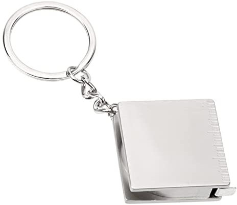 Mini ruban à mesurer - 1 m - Porte-clés rétractable - Mètre poche - Outil mesure pour les mesures du corps, adultes et enfants Rianpesn