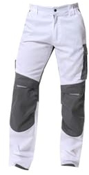 ARDON Bundhose Summer Arbeitshose Malerhose weiß (DE/NL/SE/PL, Numerisch, 58, Regular, Regular, Weiß)