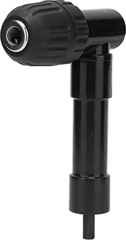 ANKROYU Adattatore per Attacco per Trapano a Batteria, Mandrino a Mano ad Angolo retto con Impugnatura a 90 Gradi in Carburo, Adattatore per Attacco per Mandrino per Trapano a 3