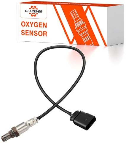 GEAREVER Lambdasonde Regelsonde Lamdasonde Sensor Regelsonde O2 Sensor Vor Katalysator kompatibel mit VW GOLF IV Passt POLO, für SEAT Ibiza, für Audi A3 A4, 03D906265C