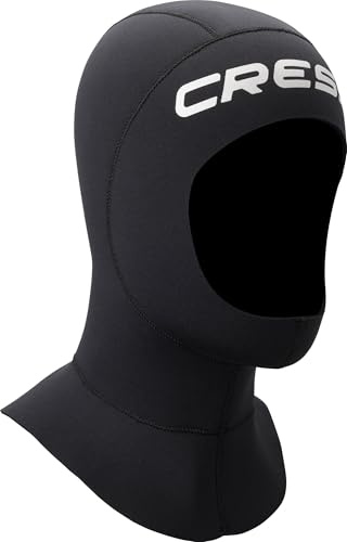 CRESSI Resilient Hood 3mm - Unisex Kopfhauben aus 3 mm dickem doppelt gefüttertem Neopren, ideal zum Tauchen, Schnorcheln und Wassersport