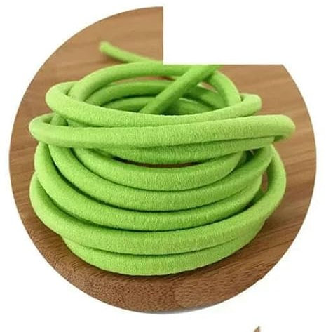 Cuerda elástica de color de 5/10 m y 5 mm, banda de goma redonda y gruesa para sombreros, pantalones, cinturón, cordón de resorte, accesorio para manualidades, costura y álbumes de recortes, 15 x 5