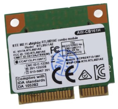 Goshyda La Tarjeta de Red Inalámbrica Dual Admite 802.11ac/AC/b/g/n para // Todo en A/Tableta -pc -pcie Adaptador WiFi para 7/8/10, BT 4.0 [Alta Velocidad] [instalación fácil]