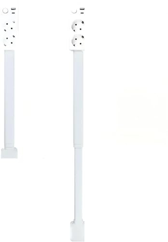Ausnehmbares drehbares Netzteil mit 2 Steckdosen, 1 USB-C-Anschluss und 1 USB-A-Anschluss für Sofas, Bettschränke und die Rückseite des Sofas.