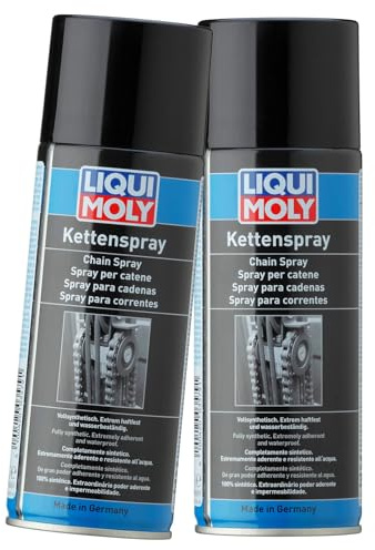 BandelOne enthält 2X 400 ML Liqui Moly Kettenspray Sprühfett Kettenfett Kettenschutz Spray