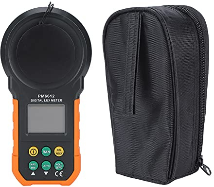 Luxmetro Digitale Portatile Alta Precisione, Misuratore di Luce con Display a 2000 Conti, Compatto e Facile da Trasportare - Misurazione Rapida e Sensibile, Multipli Modi di