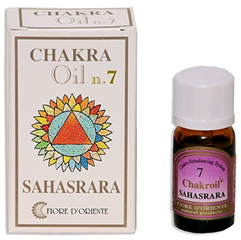 SAHASRARA 7° CHAKRA OIL 10ML - THE CHAKRA REBALANCING SYSTEM - FIORE D'ORIENTE