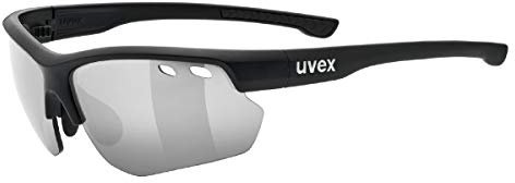 uvex sportstyle 115 - Sportbrille für Damen und Herren - inkl. Wechselscheiben in den Filterkategorien 0, 1 und 3